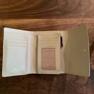 Kate Spade Cream Leather Wallet